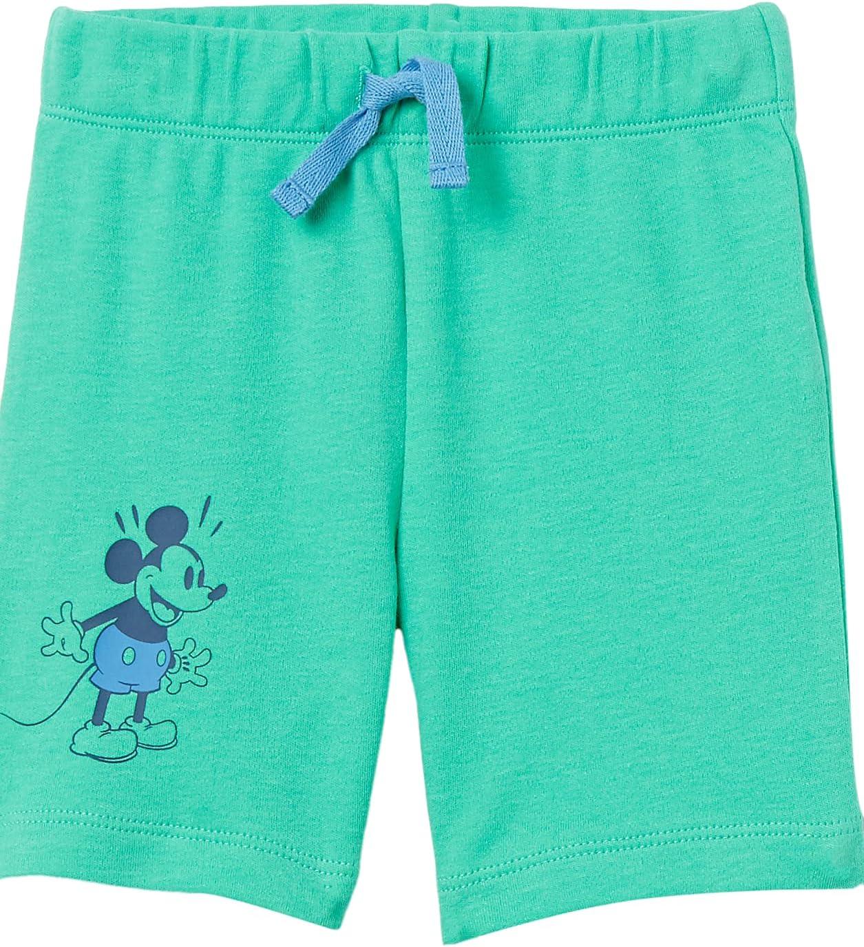 imageAmazon Essentials Disney  Marvel  Star Wars Baby Boys Shorts MultipacksMickey Oh Boy