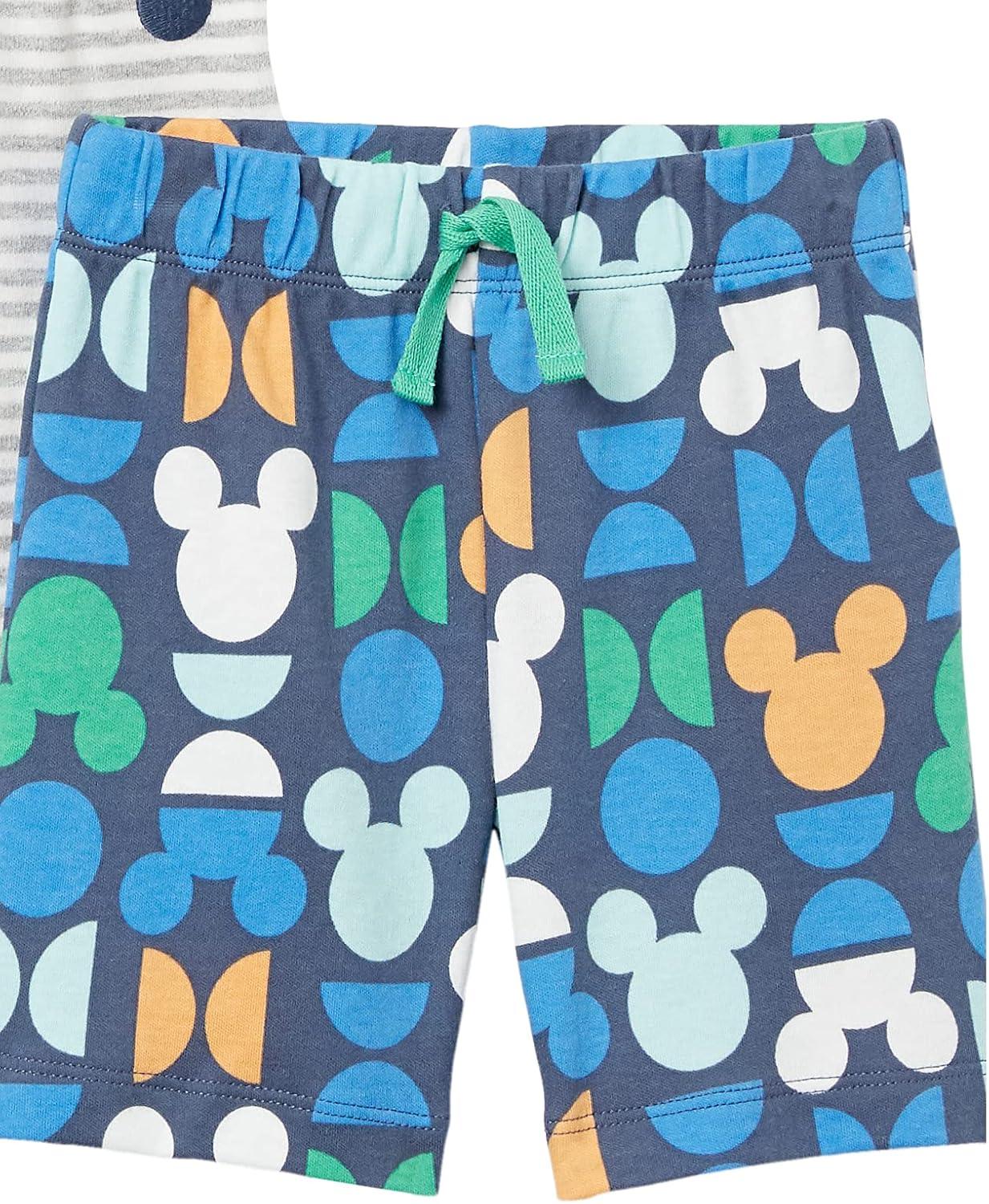 imageAmazon Essentials Disney  Marvel  Star Wars Baby Boys Shorts MultipacksMickey Oh Boy