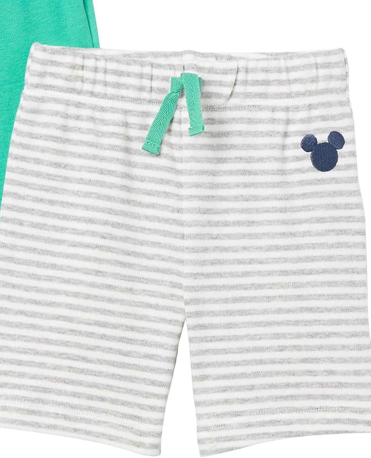 imageAmazon Essentials Disney  Marvel  Star Wars Baby Boys Shorts MultipacksMickey Oh Boy