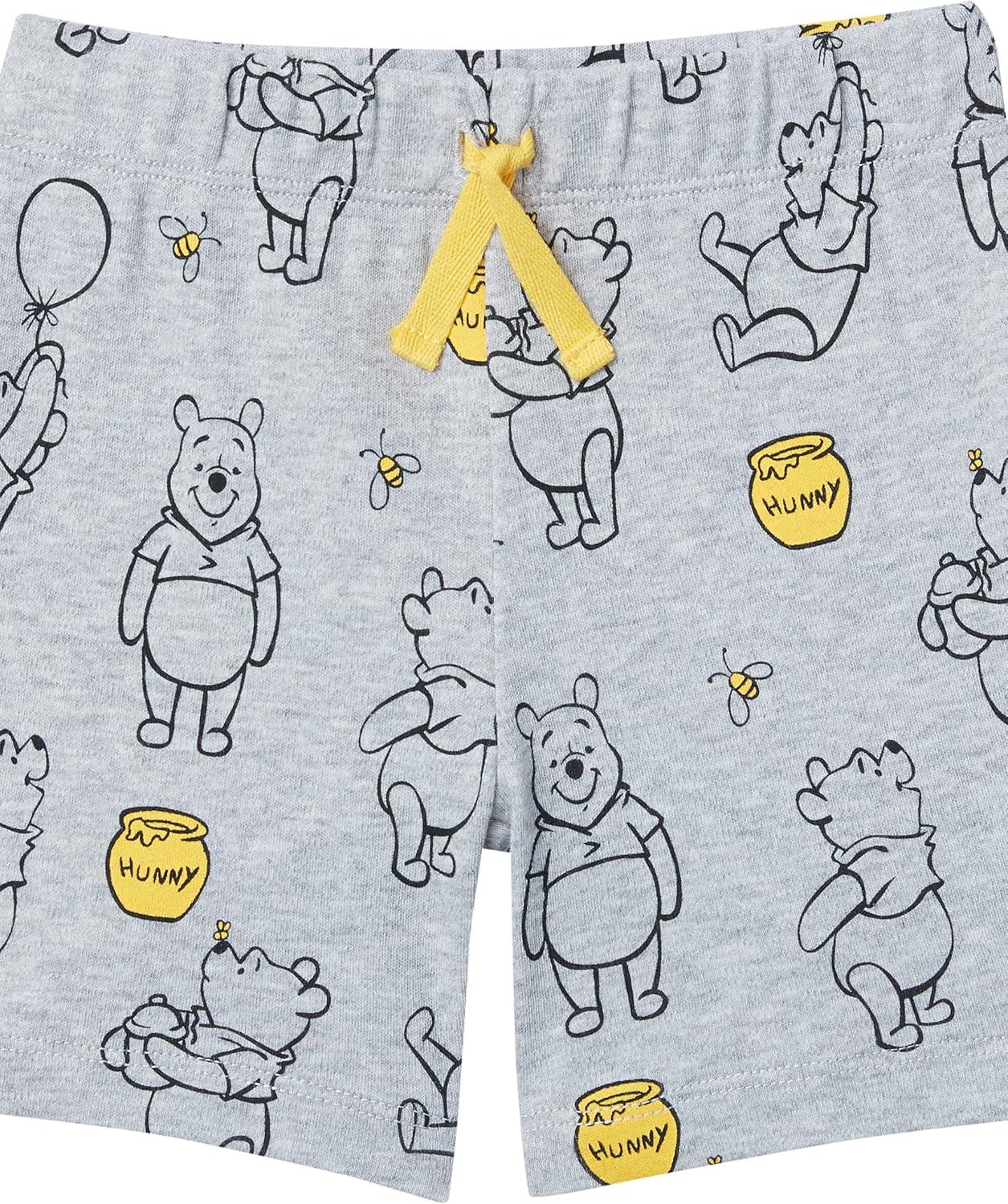 imageAmazon Essentials Disney  Marvel  Star Wars Baby Boys Shorts MultipacksWinnie the Pooh Oh Bother