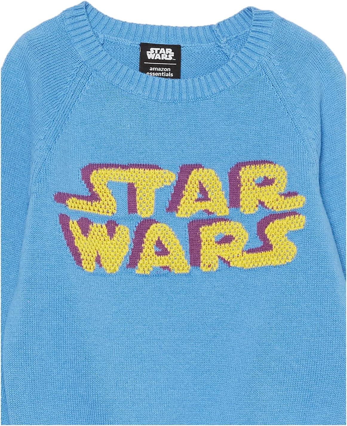 imageAmazon Essentials Disney  Marvel  Star Wars Boys and Toddlers Crewneck SweatersStar Wars Darth Vader  Boys