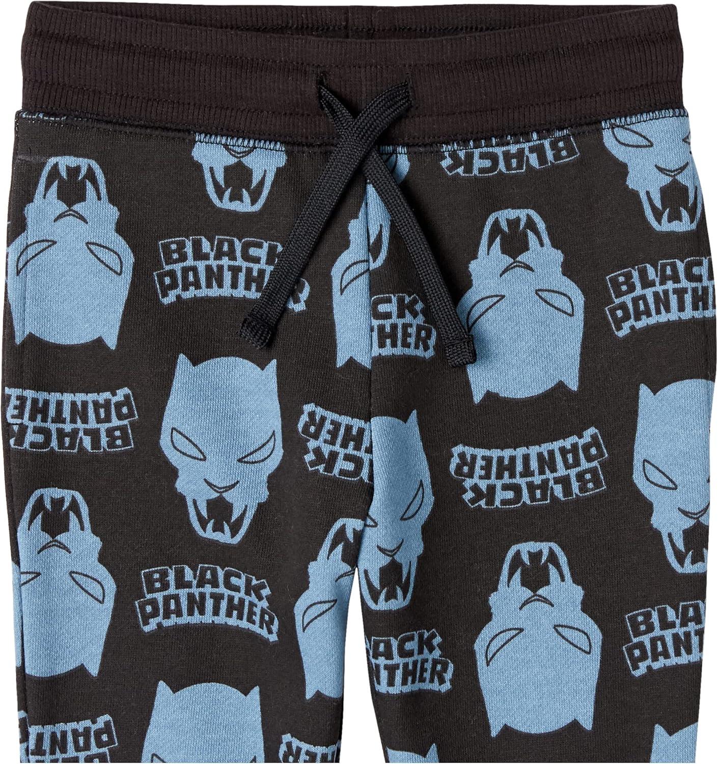 imageAmazon Essentials Disney  Marvel  Star Wars Boys and Toddlers Outfit Sets Previously Spotted Zebra Pack of 5Marvel Black Panther