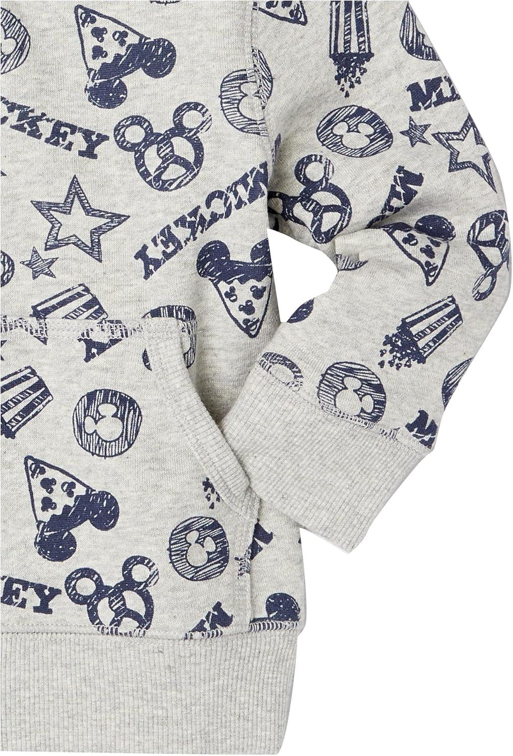 imageAmazon Essentials Disney  Marvel  Star Wars Boys and Toddlers Outfit Sets Previously Spotted Zebra Pack of 5Mickey Snacks