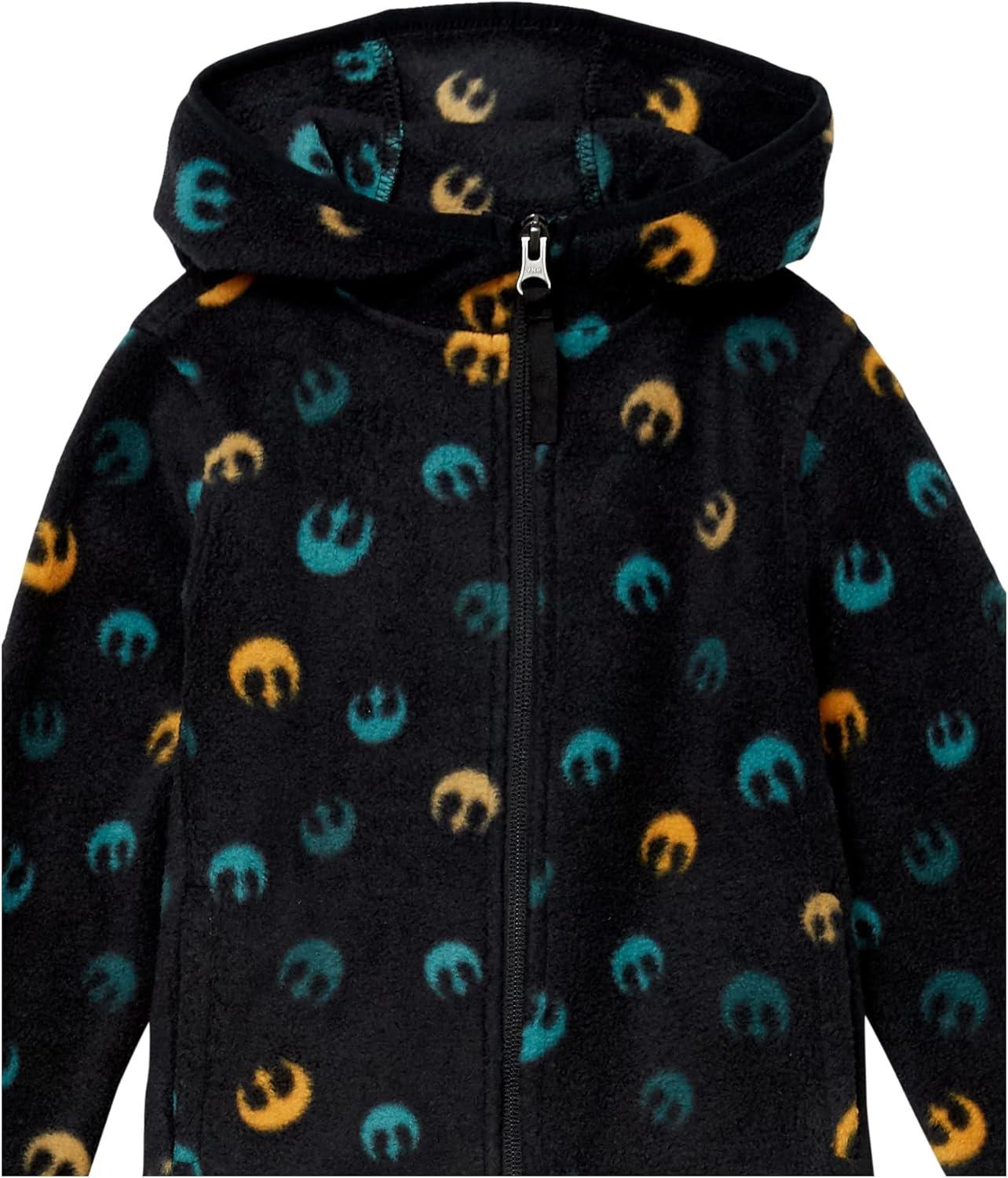 imageAmazon Essentials Disney  Marvel  Star Wars Boys and Toddlers Polar Fleece FullZip Hooded JacketStar Wars Rebel