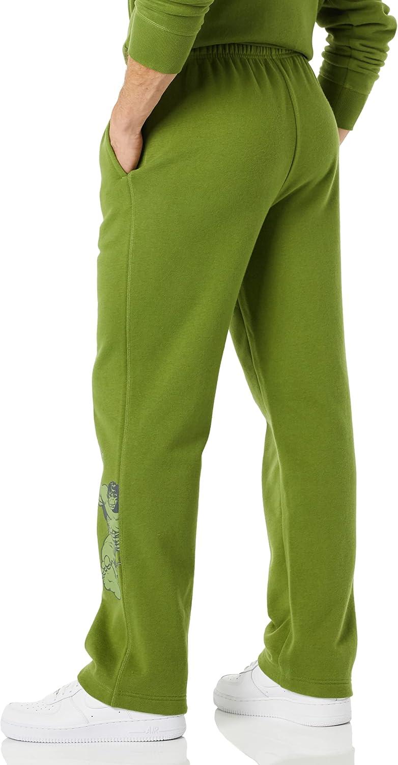imageAmazon Essentials Disney  Marvel  Star Wars Mens Fleece Sweatpant Available in Big ampamp TallMarvel Hulk