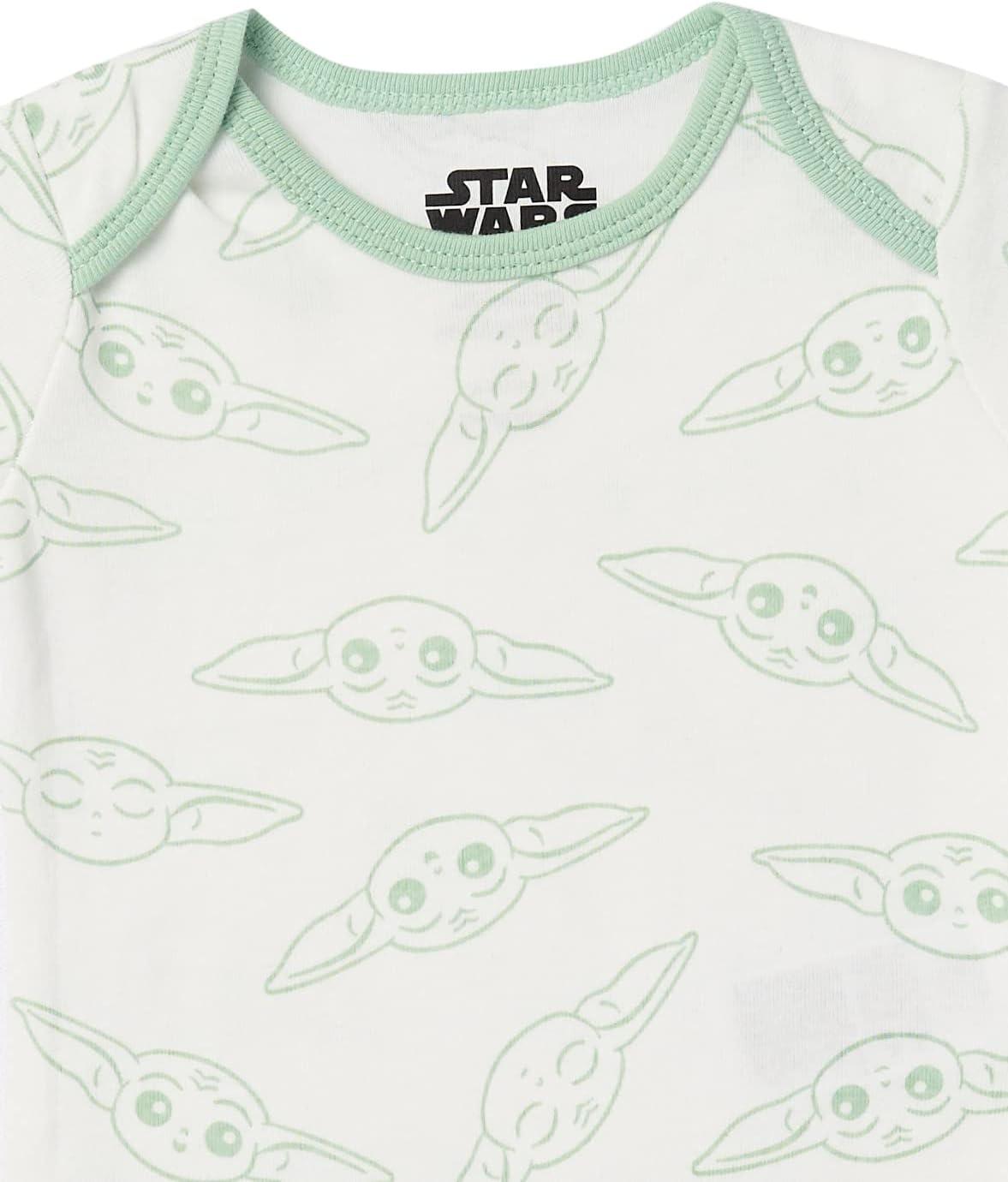 imageAmazon Essentials Disney  Marvel  Star Wars Unisex Babies 6Piece Outfit Set Pack of 6Star Wars the Child