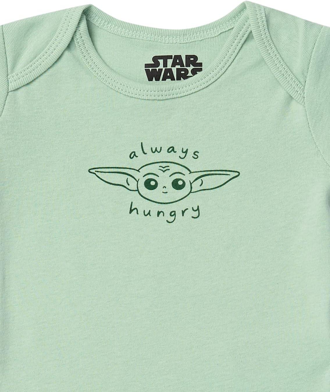 imageAmazon Essentials Disney  Marvel  Star Wars Unisex Babies 6Piece Outfit Set Pack of 6Star Wars the Child
