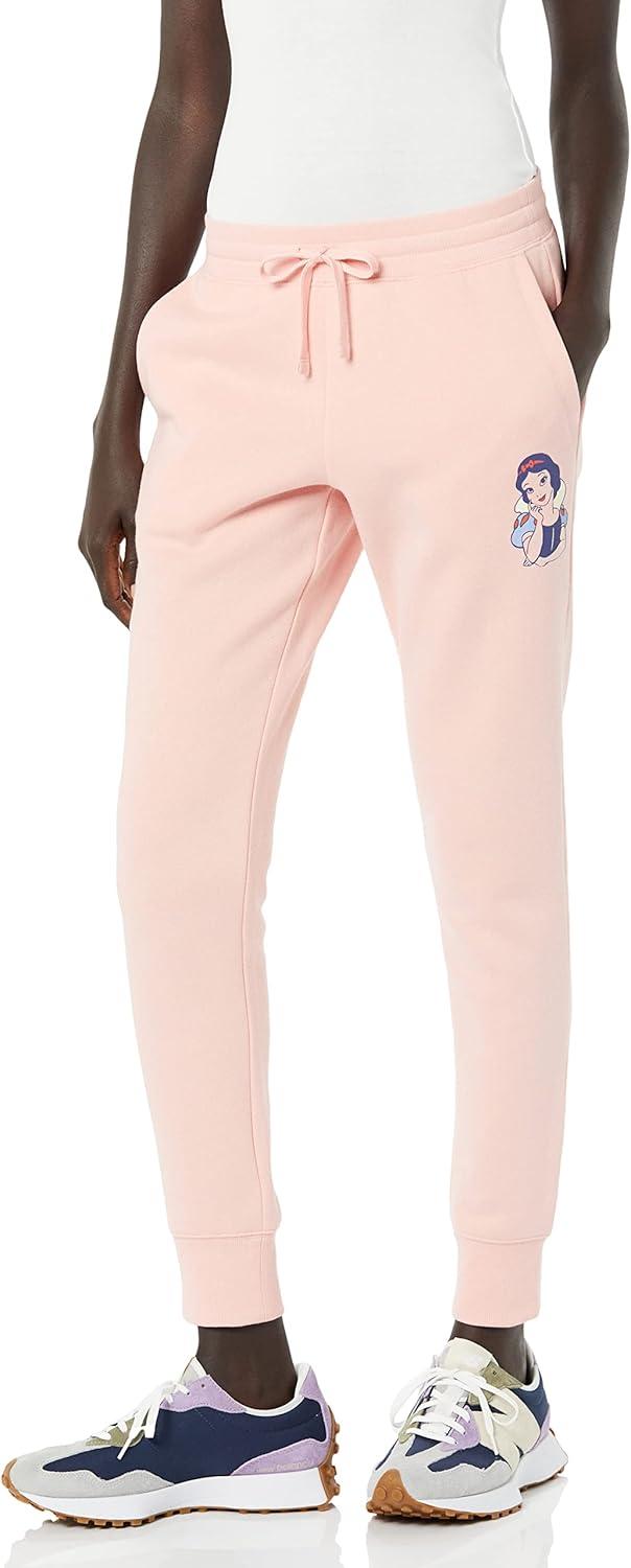 imageAmazon Essentials Disney  Marvel  Star Wars Womens French Terry Fleece Jogger SweatpantsSnow White