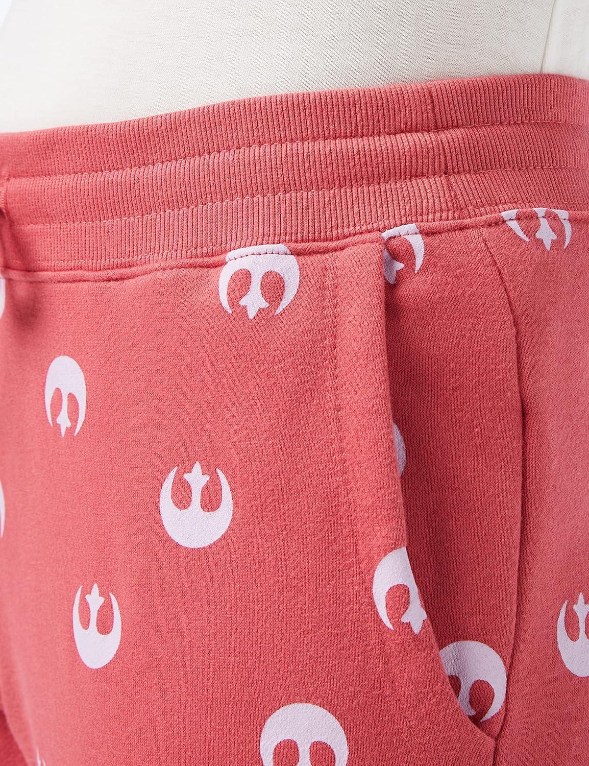 imageAmazon Essentials Disney  Marvel  Star Wars Womens French Terry Fleece Jogger SweatpantsStar Wars Rebel Logo