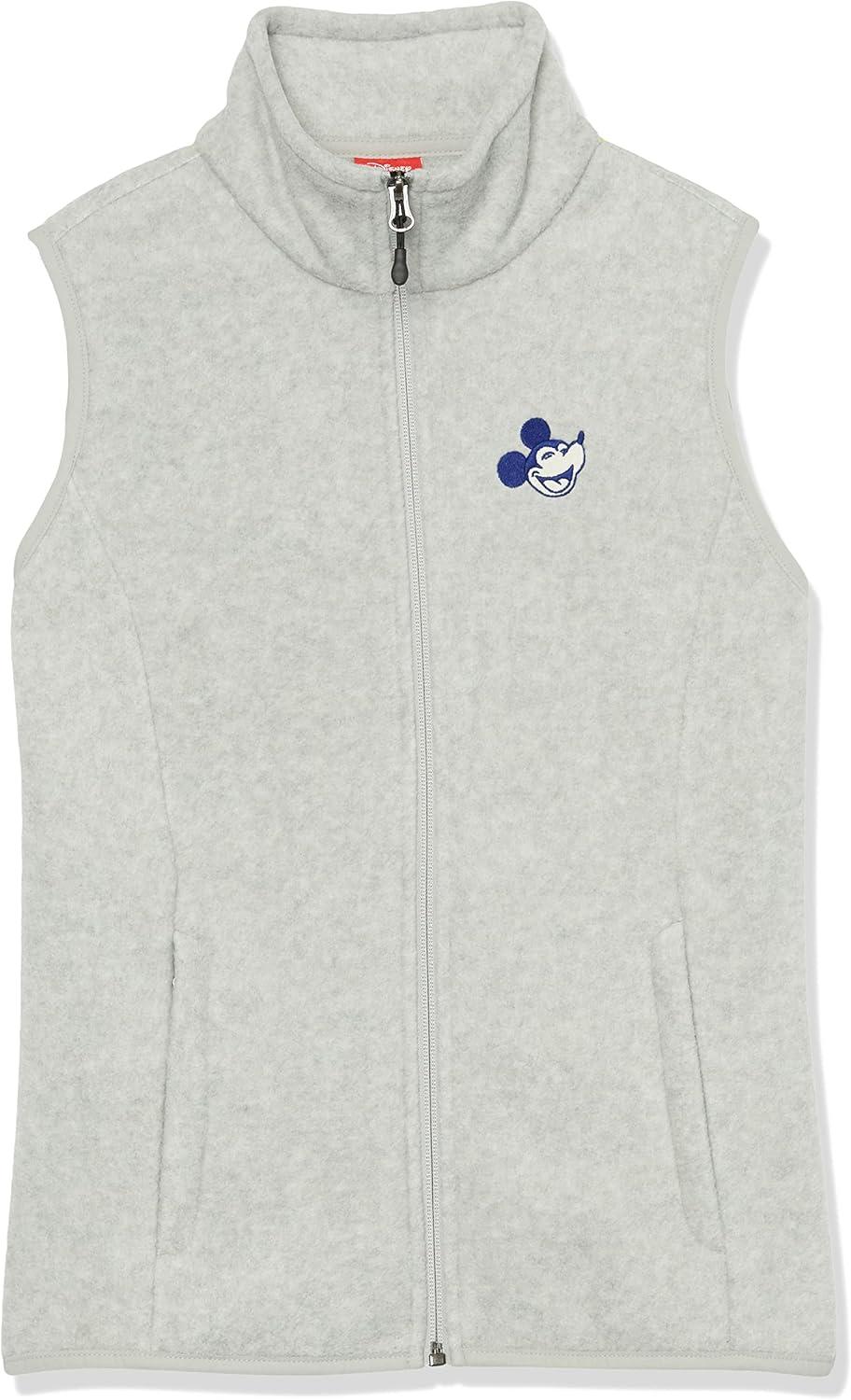 imageAmazon Essentials Disney  Marvel  Star Wars Womens Polar Fleece VestsHappy Mickey
