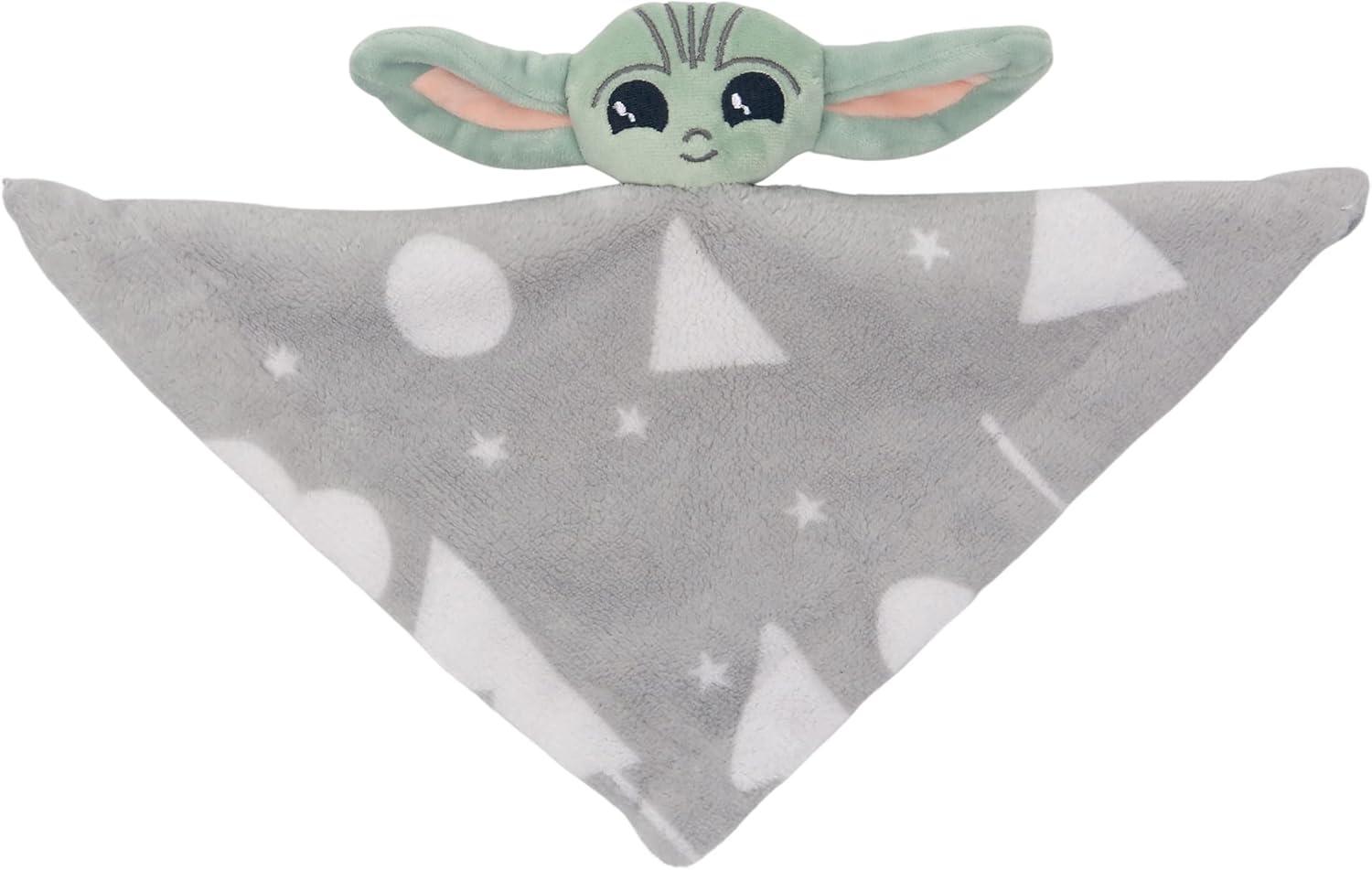 imageLambs ampamp Ivy Star Wars Baby YodaThe Child Swaddle Blanket ampamp Lovey Gift SetGrogu