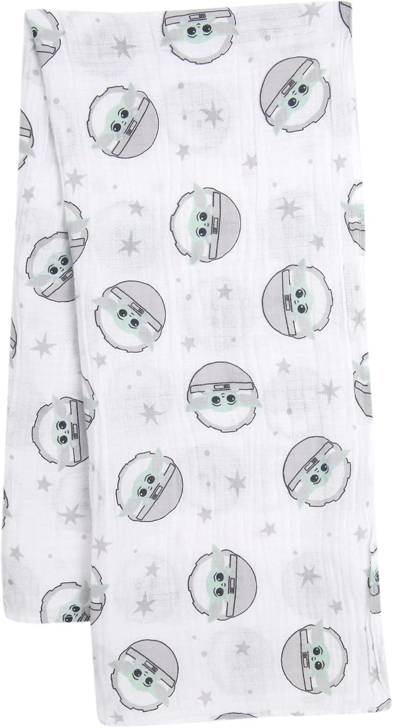 imageLambs ampamp Ivy Star Wars Baby YodaThe Child Swaddle Blanket ampamp Lovey Gift SetGrogu