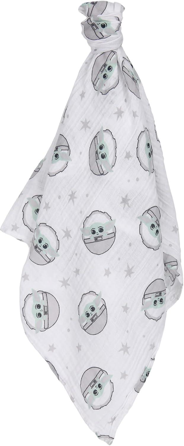 imageLambs ampamp Ivy Star Wars Baby YodaThe Child Swaddle Blanket ampamp Lovey Gift SetGrogu