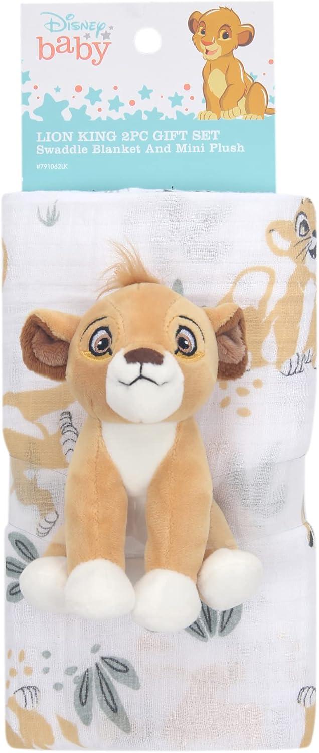 imageLambs ampamp Ivy Star Wars Baby YodaThe Child Swaddle Blanket ampamp Lovey Gift SetLion King