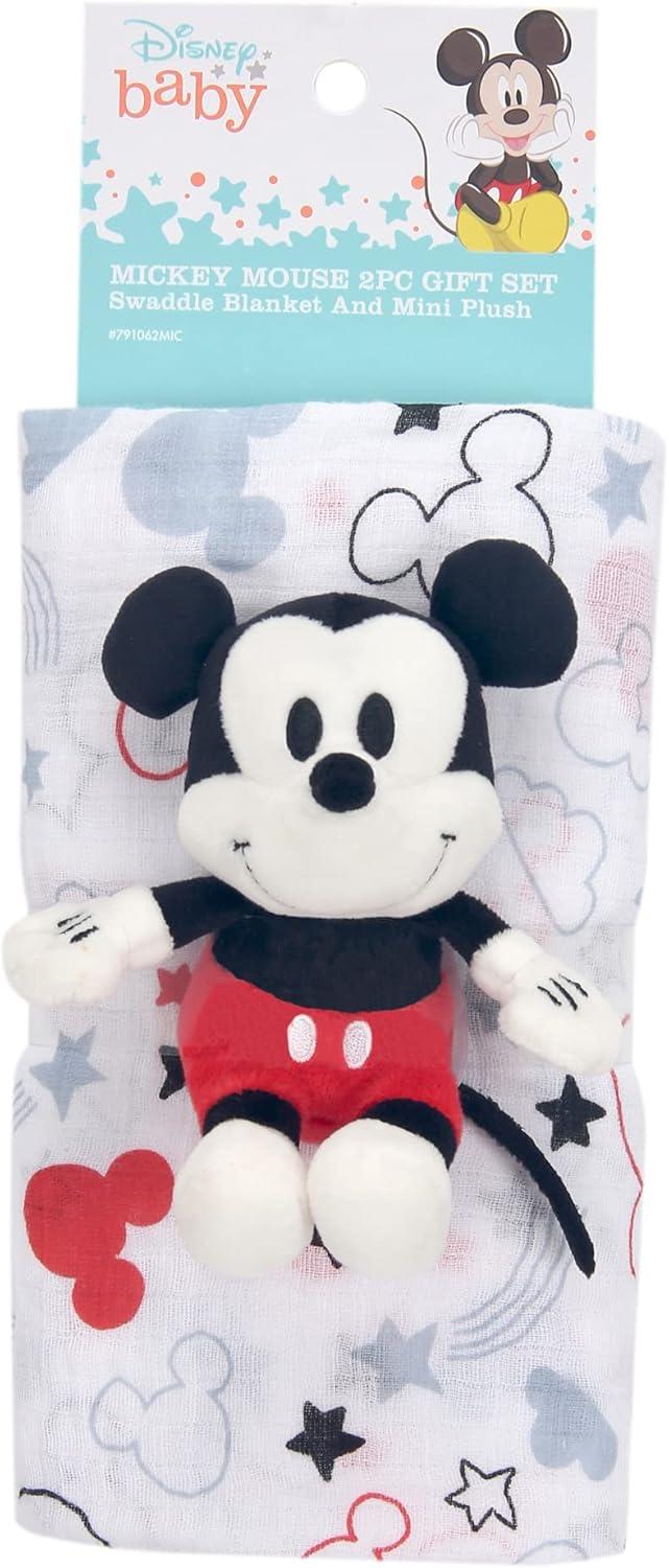 imageLambs ampamp Ivy Star Wars Baby YodaThe Child Swaddle Blanket ampamp Lovey Gift SetMickey Mouse