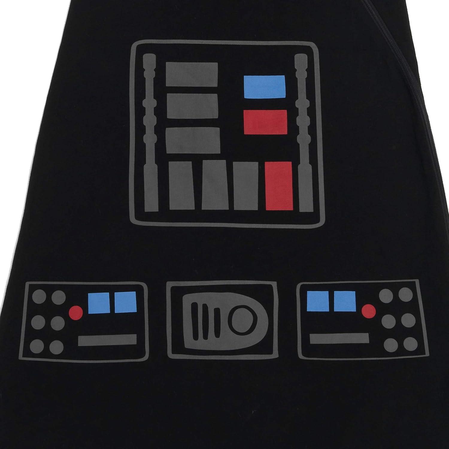 imageLambs ampamp Ivy Star Wars Darth Vader Wearable Blanket ampamp Lovey Baby Gift Set  2pc