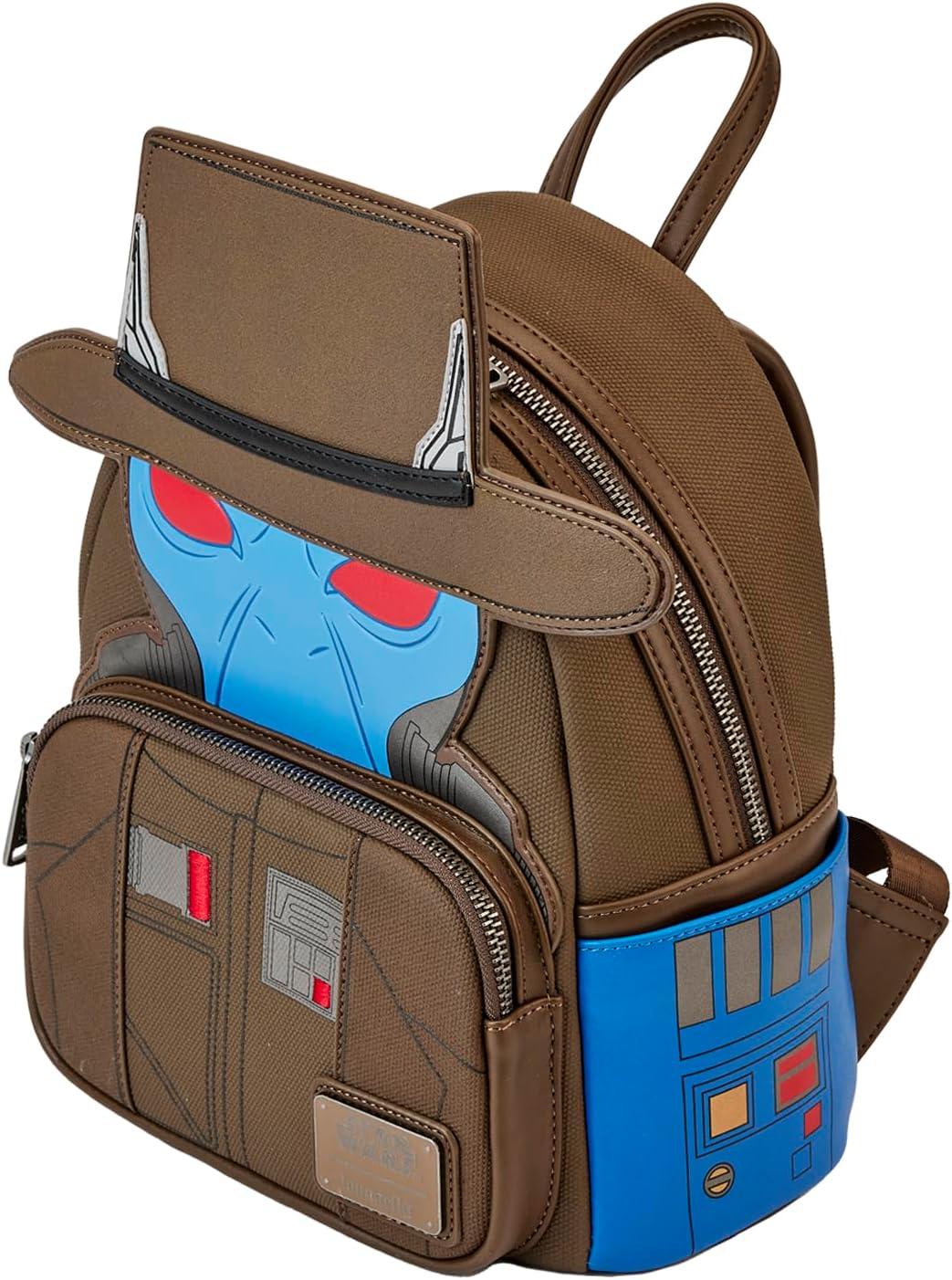 imageLoungefly Backpack Disney  Star Wars Cad Bane  Backpack  Cute Collectable Bag  Gift Idea  Official Merchandise  for Boys Girls Men and Women  Movies Fans