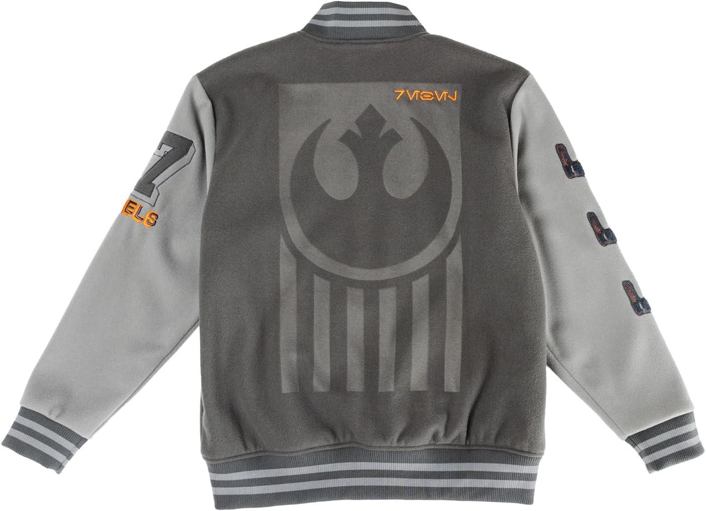 imageLoungefly Mens Collectiv Star Wars Rebel Alliance Varsity JacketMulticolored