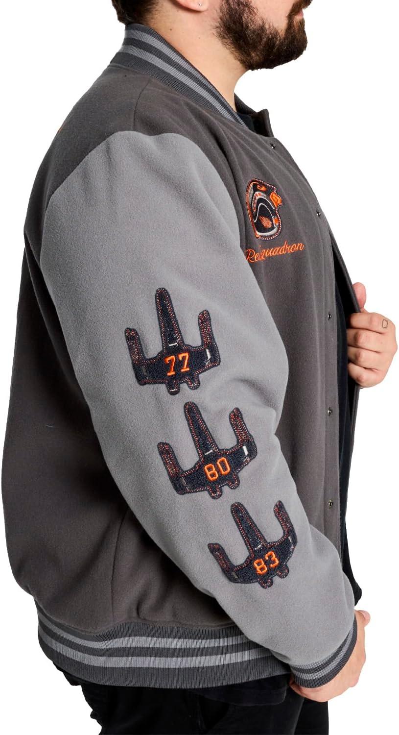 imageLoungefly Mens Collectiv Star Wars Rebel Alliance Varsity JacketMulticolored