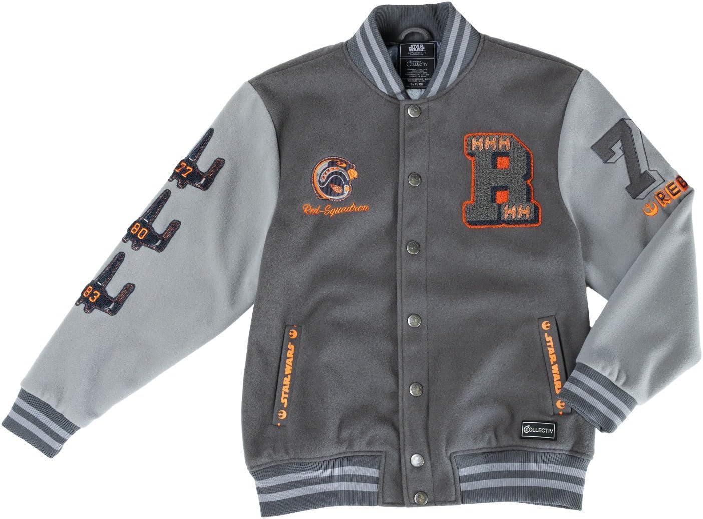 imageLoungefly Mens Collectiv Star Wars Rebel Alliance Varsity JacketMulticolored