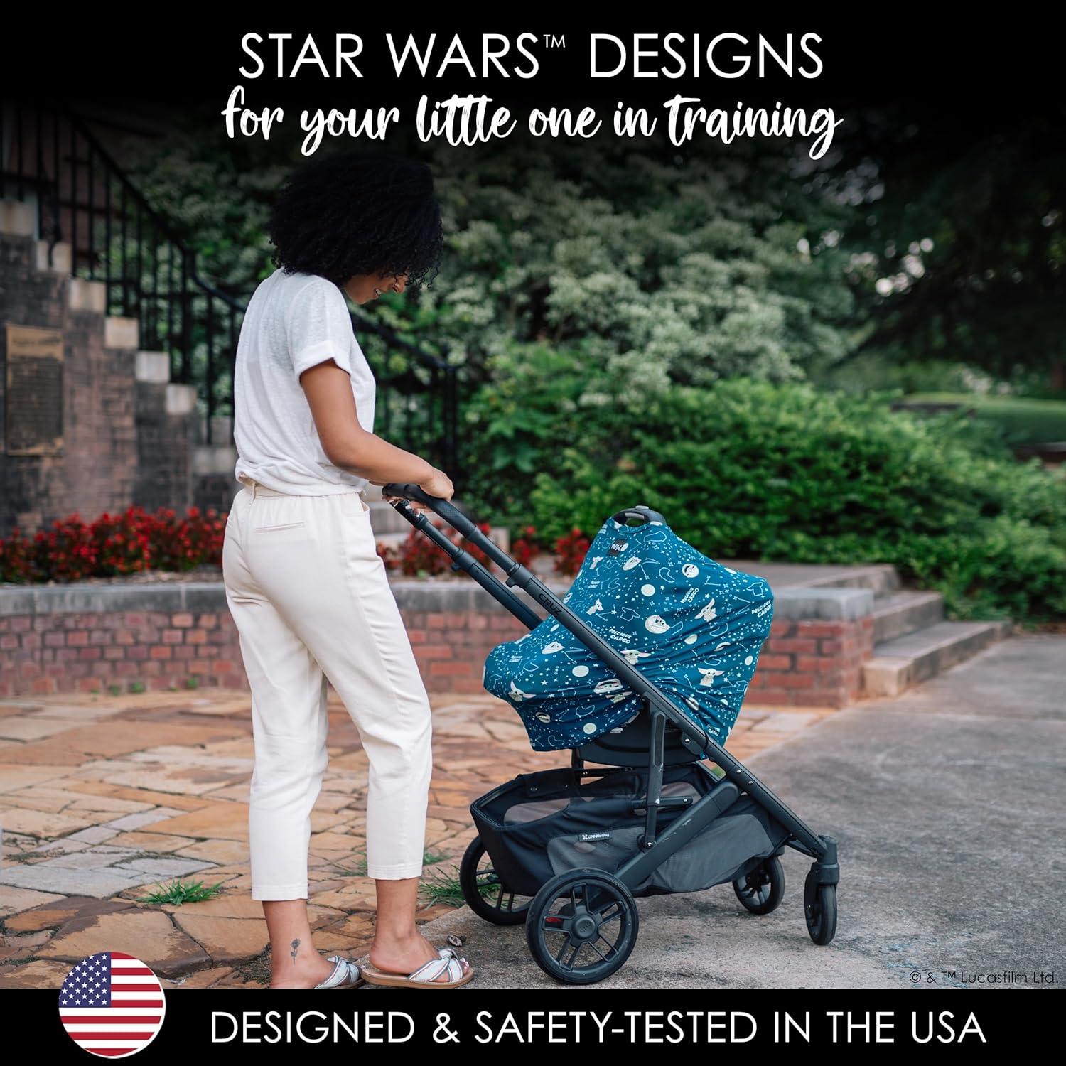 imageMilk Snob Original Star Wars 5in1 Cover The Child Added Privacy for Breastfeeding Baby Car Seat Carrier Stroller High Chair Shopping Cart Lounger Canopy  Newborn Essentials Nursing TopThe Child