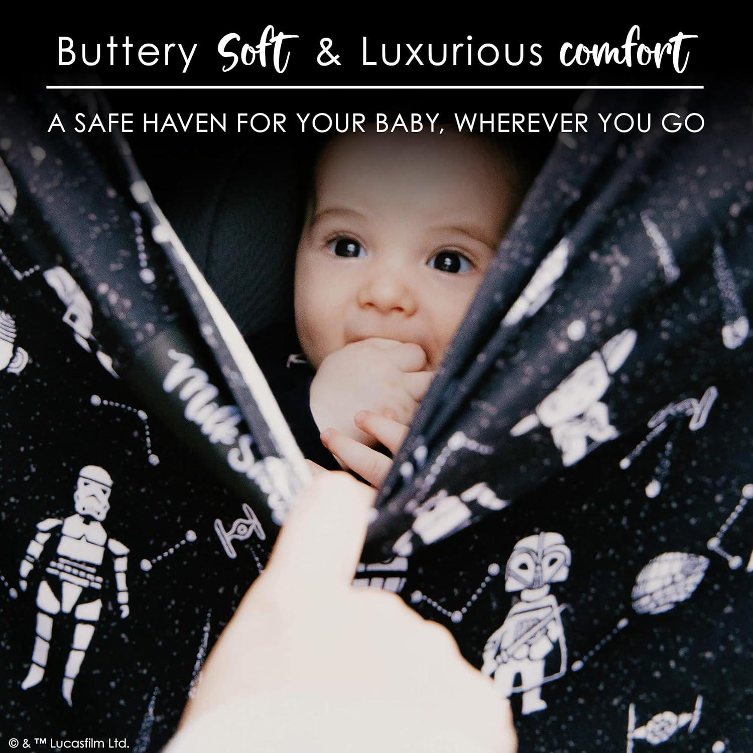 imageMilk Snob Original Star Wars 5in1 Cover The Child Added Privacy for Breastfeeding Baby Car Seat Carrier Stroller High Chair Shopping Cart Lounger Canopy  Newborn Essentials Nursing TopLittle Rebel