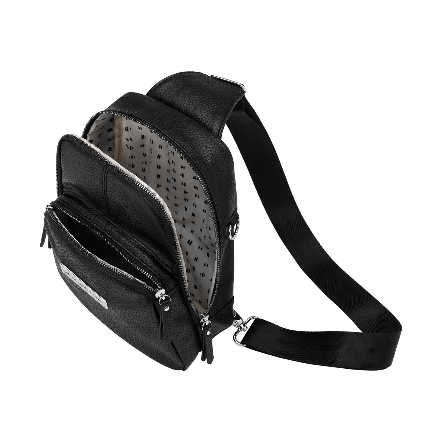 imagePetunia Pickle Bottom CrissCross Sling Bag for Women ampamp Men Adjustable Strap for CustomFit Spacious Main Pocket Lightweight Stylish ampamp Practical for Everyday Use Disney Star Wars The ChildEbony