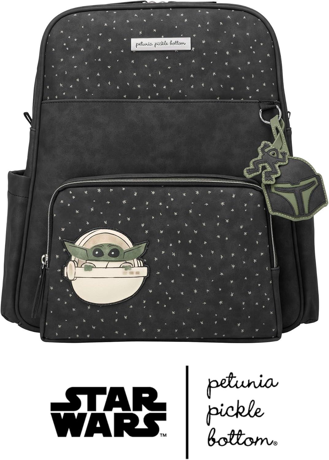 imagePetunia Pickle Bottom Sync Backpack Diaper Bag for Parents Stylish and Spacious Disney Star Wars The ChildThe Child