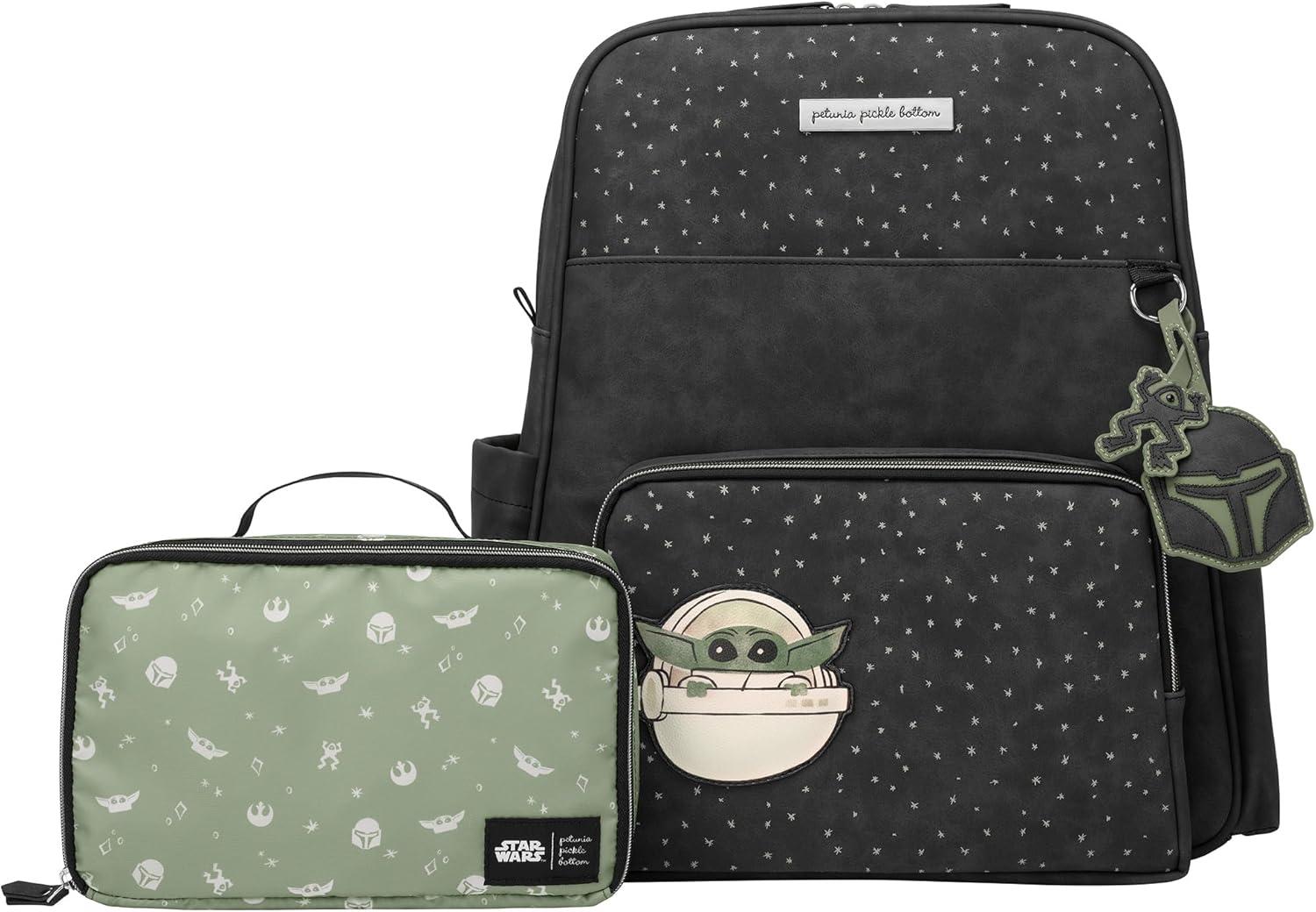 imagePetunia Pickle Bottom Sync Backpack Diaper Bag for Parents Stylish and Spacious Disney Star Wars The ChildThe Child