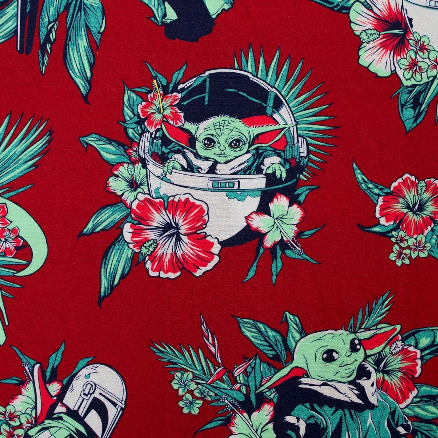 imageSTAR WARS Mens Button Down ShirtRed