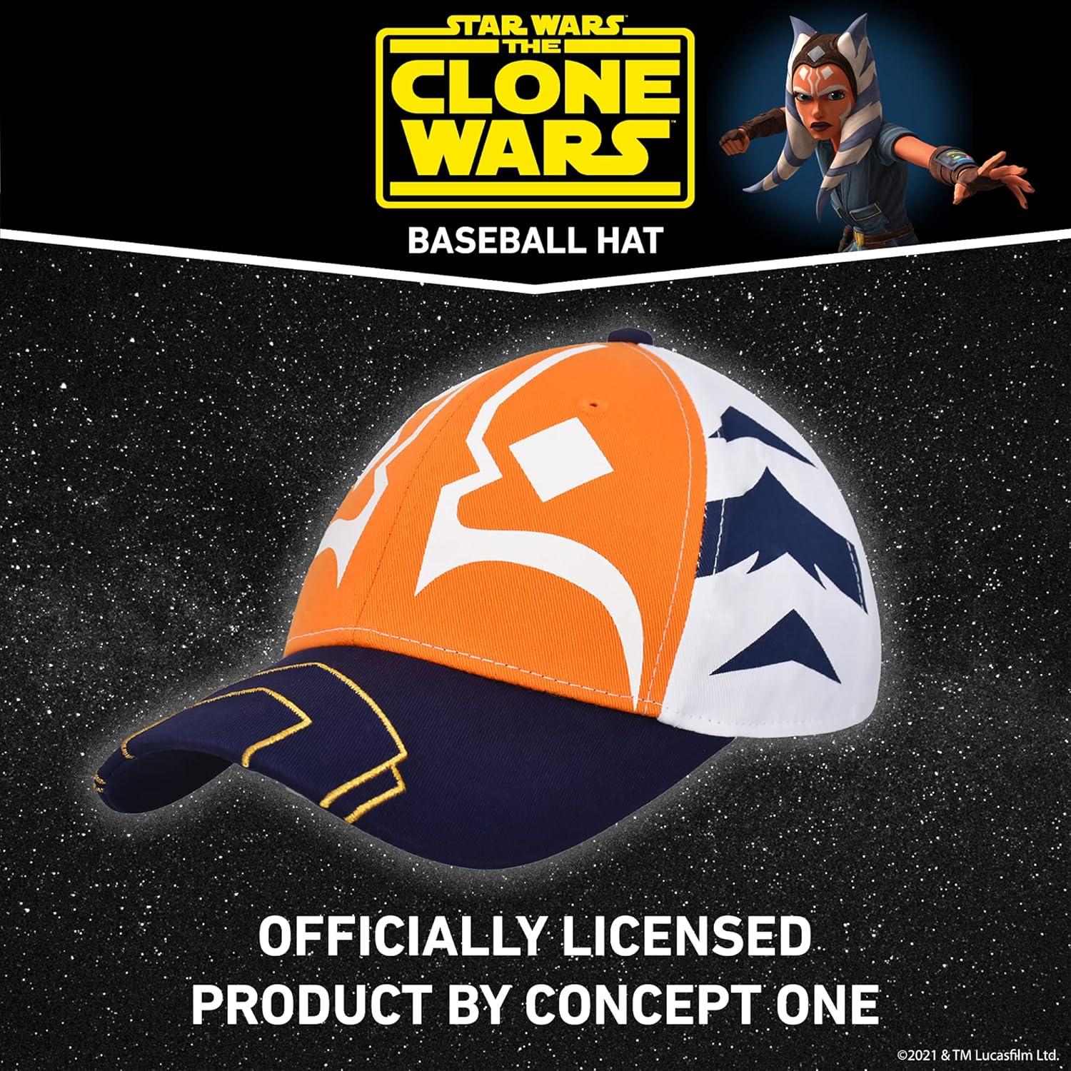 imageSTAR WARS The Clone Wars Ahsoka Cosplay Snapback Baseball Hat Multi One Size