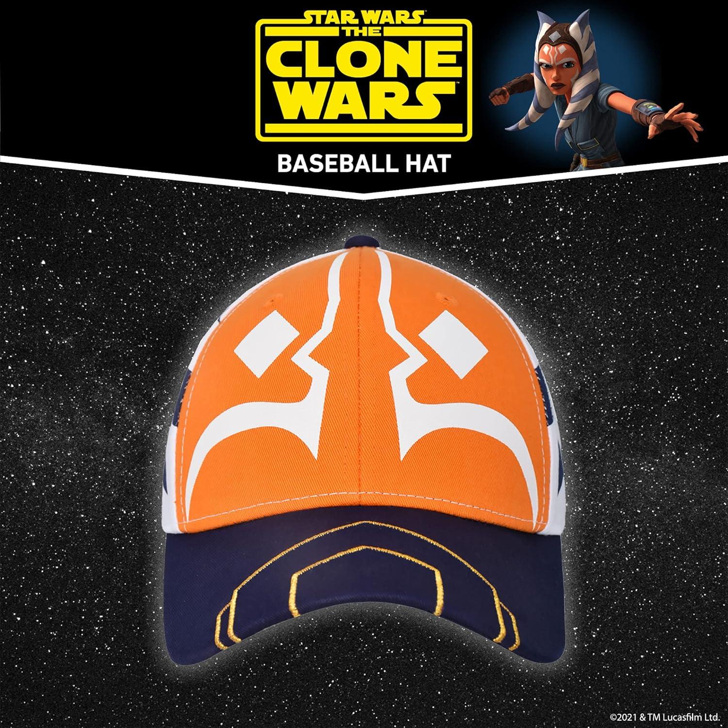 imageSTAR WARS The Clone Wars Ahsoka Cosplay Snapback Baseball Hat Multi One Size
