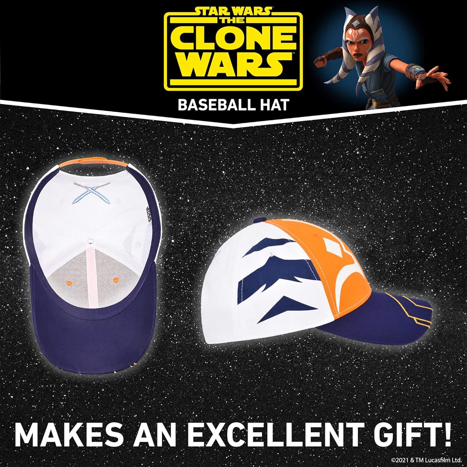 imageSTAR WARS The Clone Wars Ahsoka Cosplay Snapback Baseball Hat Multi One Size