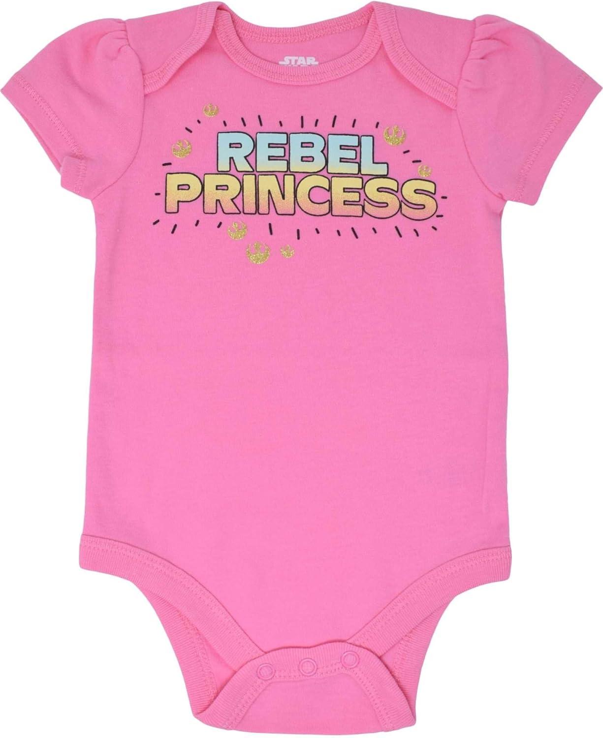 imageSTAR WARS The Mandalorian The Child 5 Pack Short Sleeve Baby Bodysuits Newborn to InfantMulti