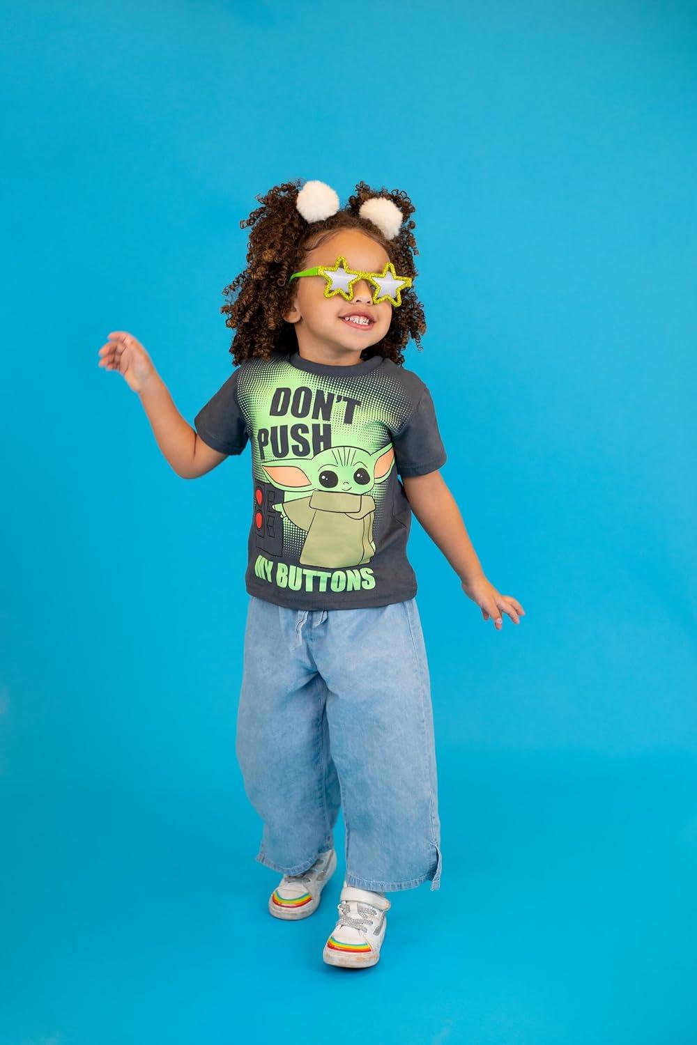 imageSTAR WARS The Mandalorian The Child Baby Athletic TShirt and Mesh Shorts Outfit Set Infant to Big KidCharcoal
