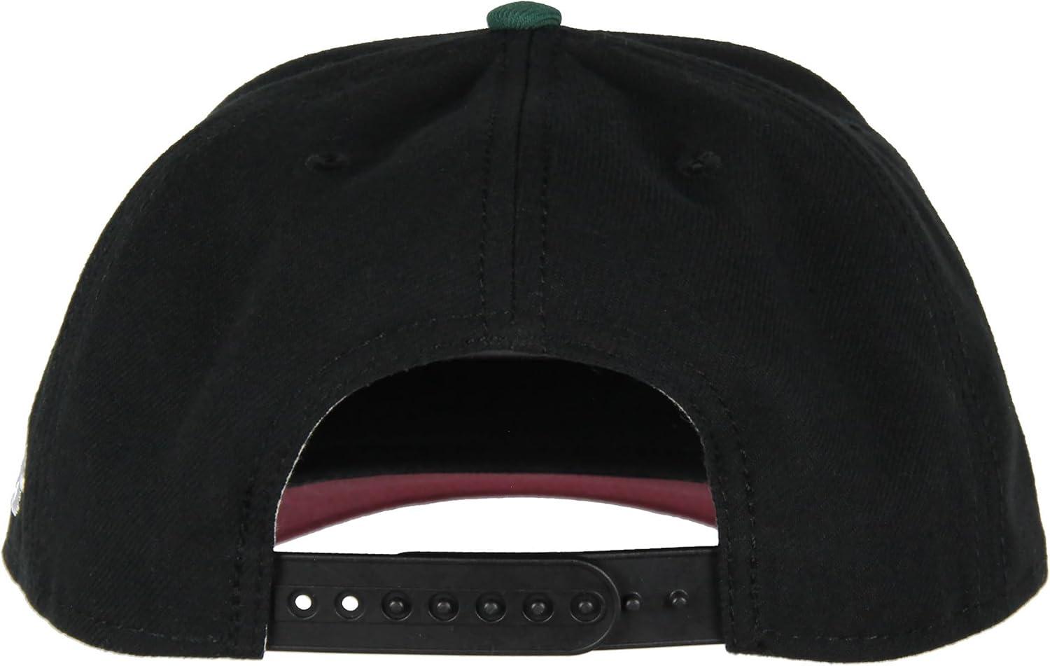 imageStar Wars Adult Embroidered Precurve Snapback Hat for Men and WomenBoba Fett