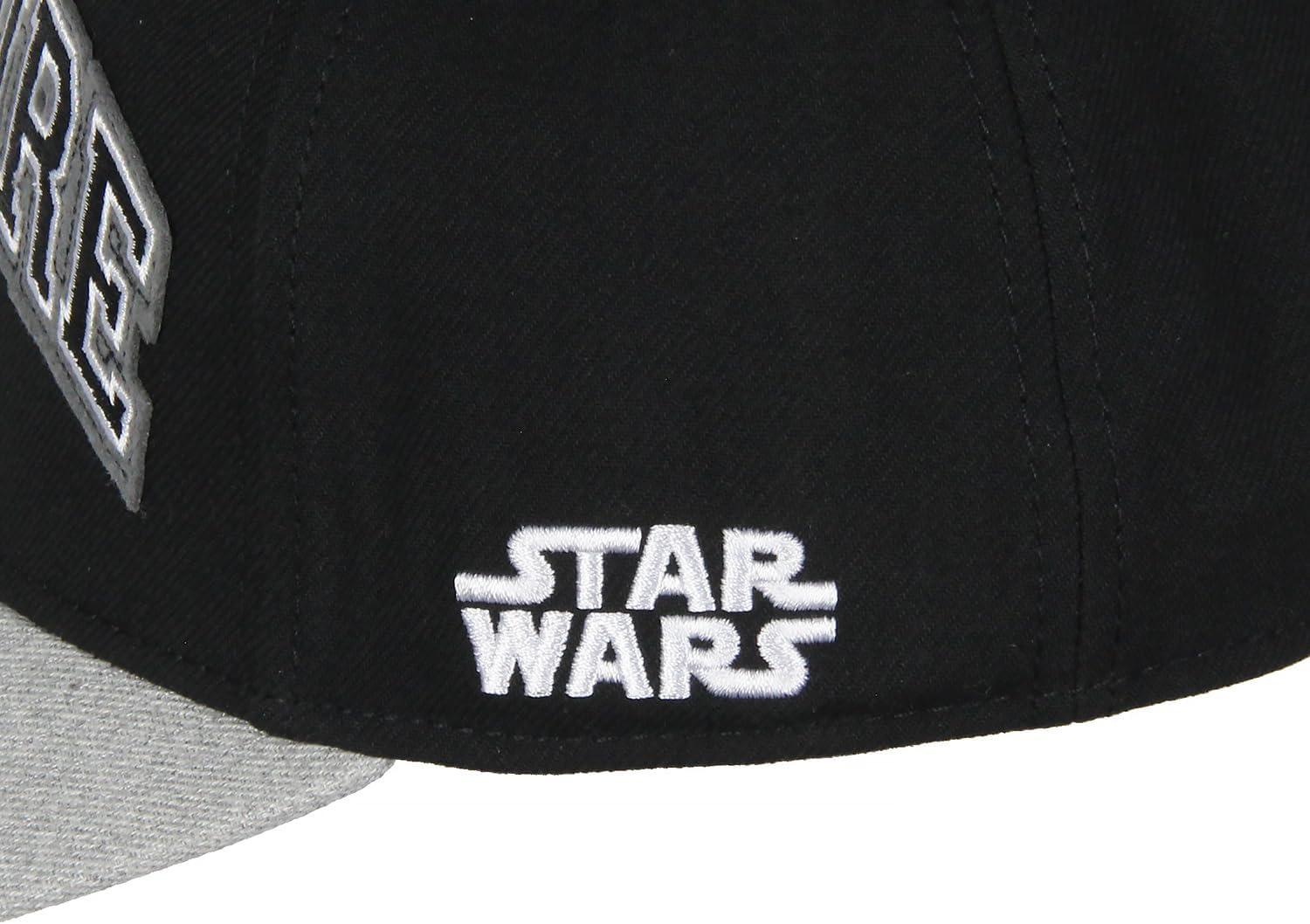 imageStar Wars Adult Embroidered Precurve Snapback Hat for Men and WomenGalactic Empire