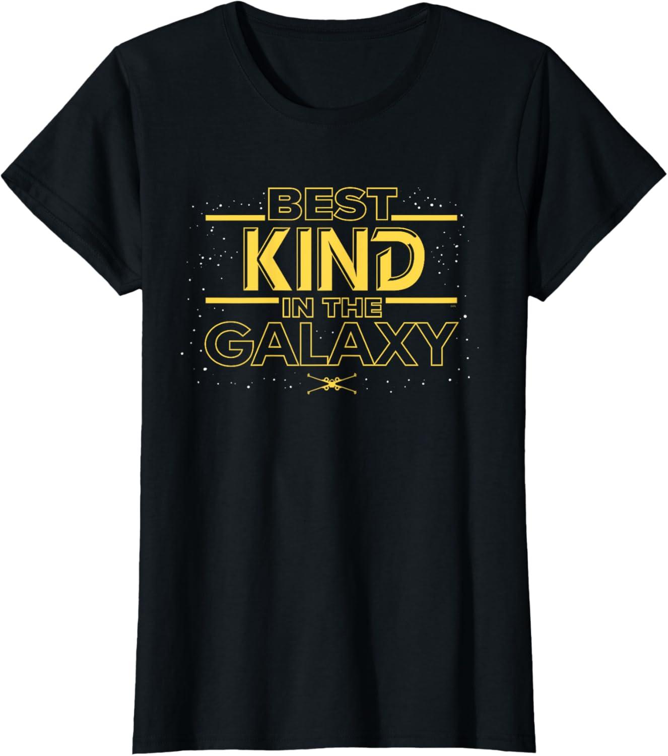 imageStar Wars Best Kind in the Galaxy Family Trip German TShirtBlack