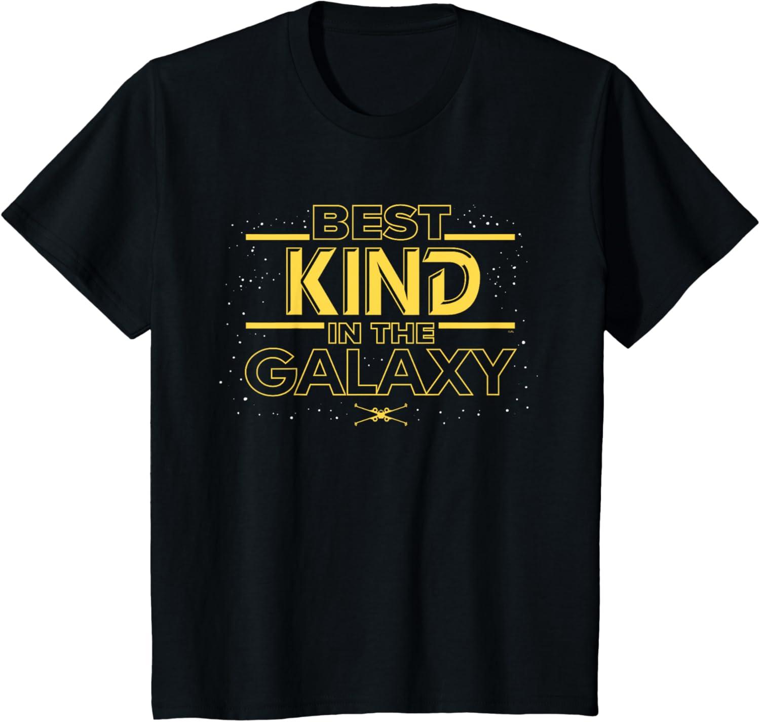 imageStar Wars Best Kind in the Galaxy Family Trip German TShirtBlack