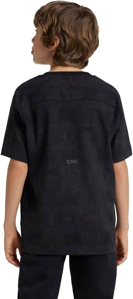 imageadidas Boys Star Wars Zne TShirtBlackGreyBright Red