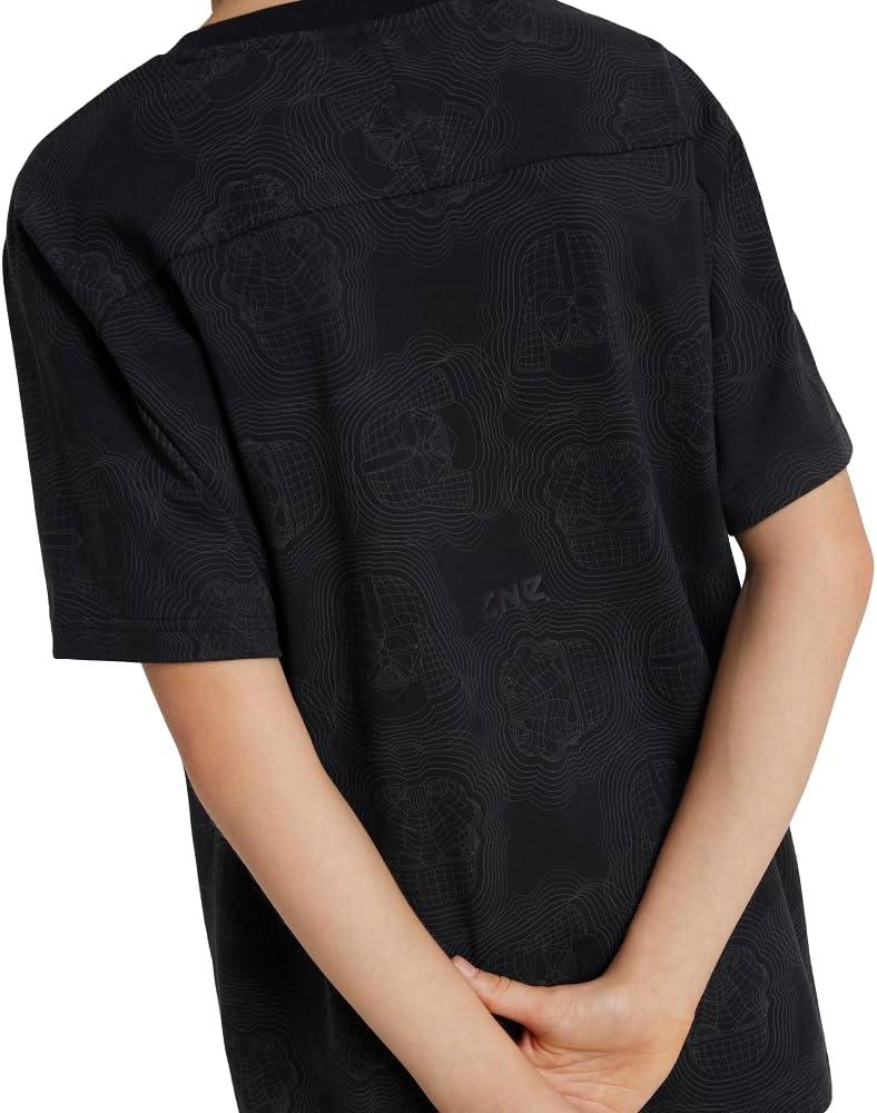 imageadidas Boys Star Wars Zne TShirtBlackGreyBright Red