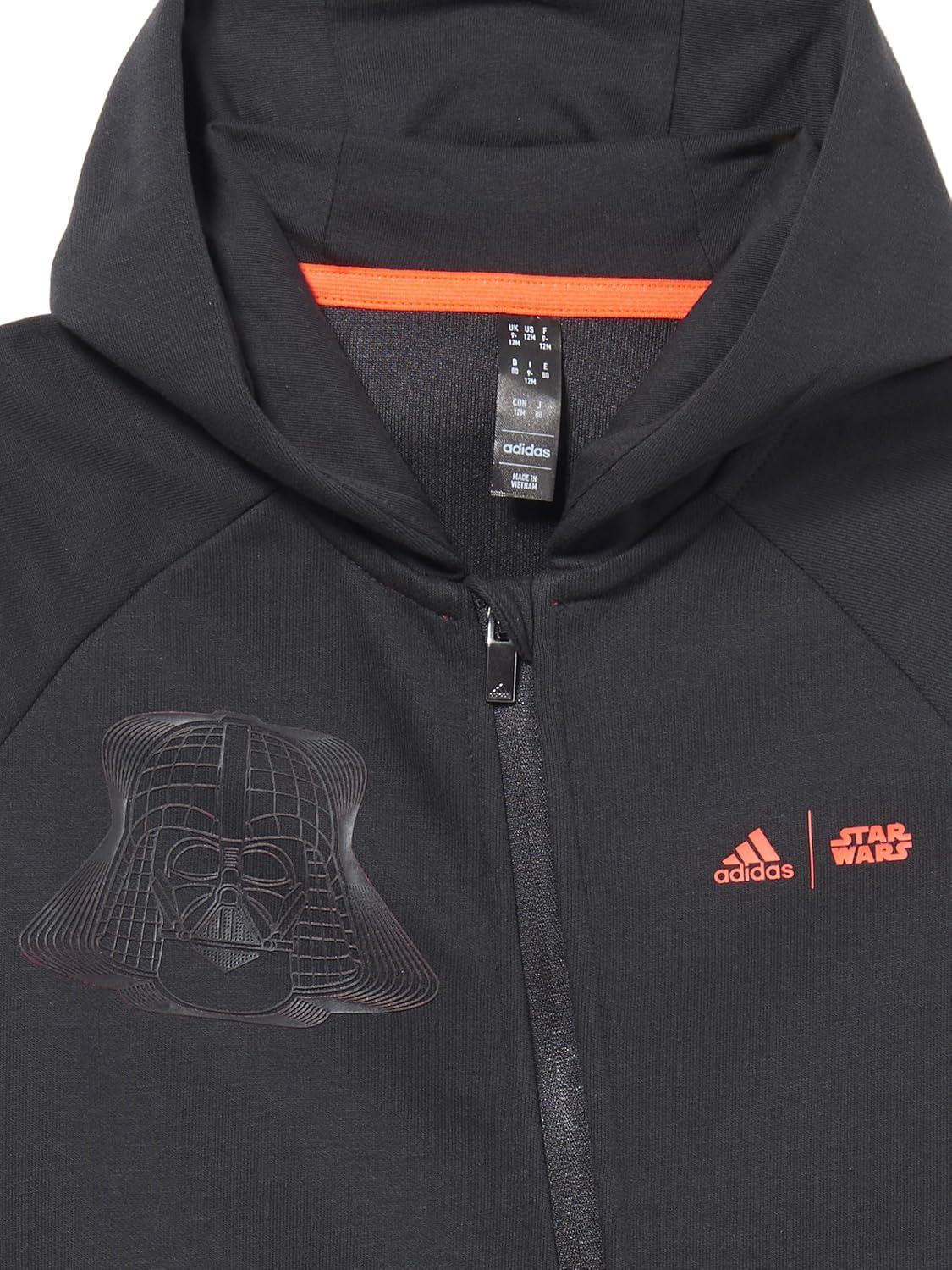 imageadidas babyboys Star Wars Zne OnesieBlackBright Red