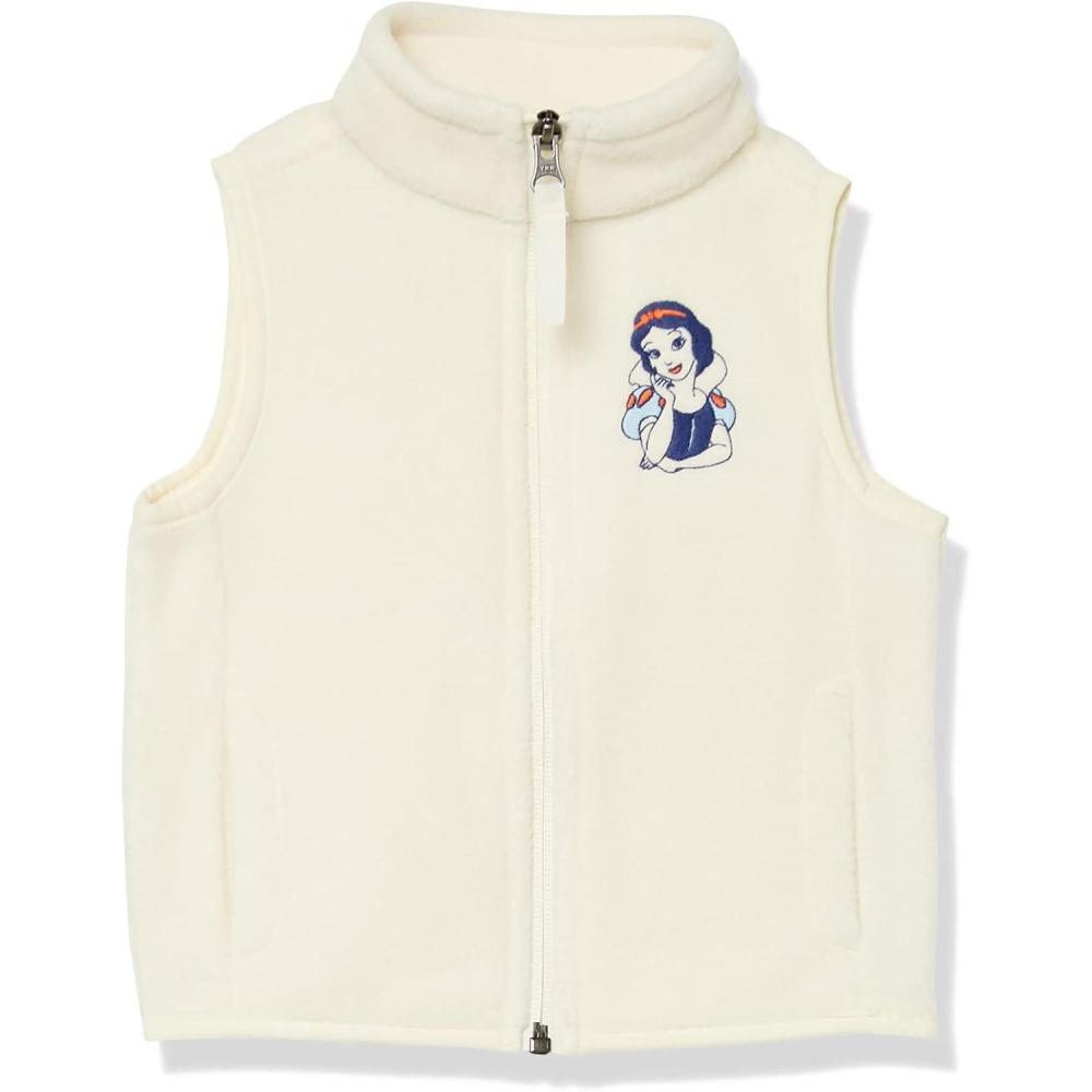 imageAmazon Essentials Disney  Marvel  Star Wars  Princess Girls and Toddlers Polar Fleece VestSnow White