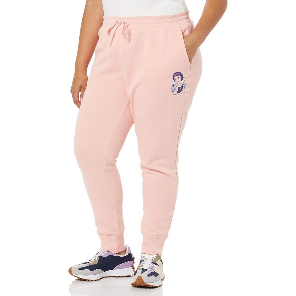 imageAmazon Essentials Disney  Marvel  Star Wars Womens French Terry Fleece Jogger SweatpantsSnow White