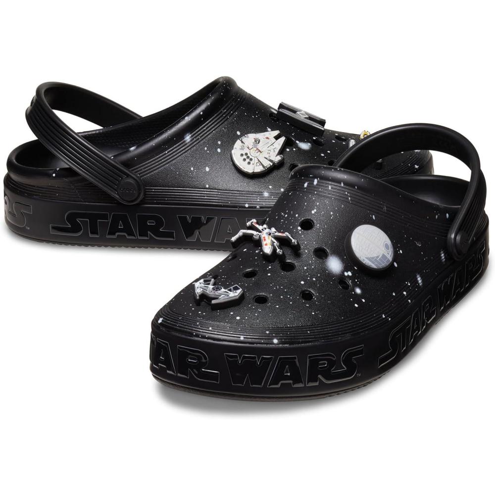imageCrocs UnisexAdult Star Wars Off Court Clog BlackBlack