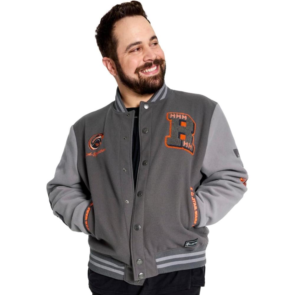 imageLoungefly Mens Collectiv Star Wars Rebel Alliance Varsity JacketMulticolored