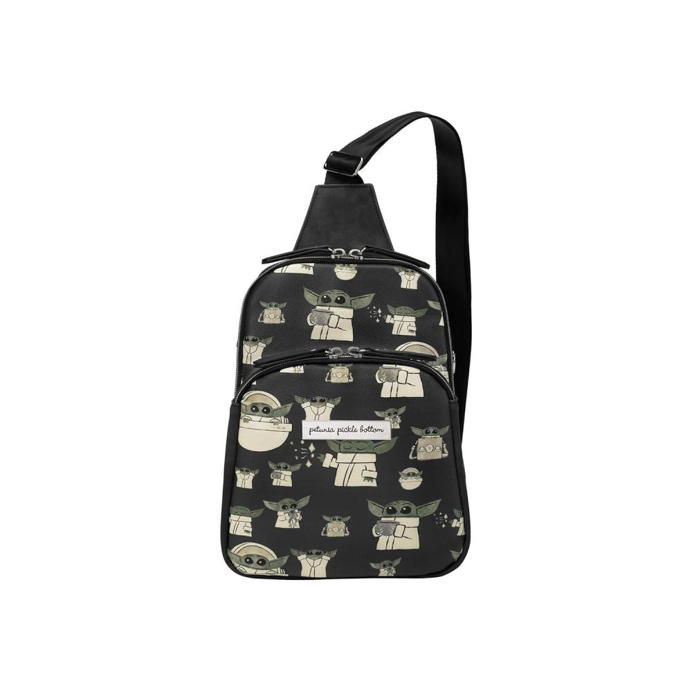 imagePetunia Pickle Bottom CrissCross Sling Bag for Women ampamp Men Adjustable Strap for CustomFit Spacious Main Pocket Lightweight Stylish ampamp Practical for Everyday Use Disney Star Wars The ChildThe Child