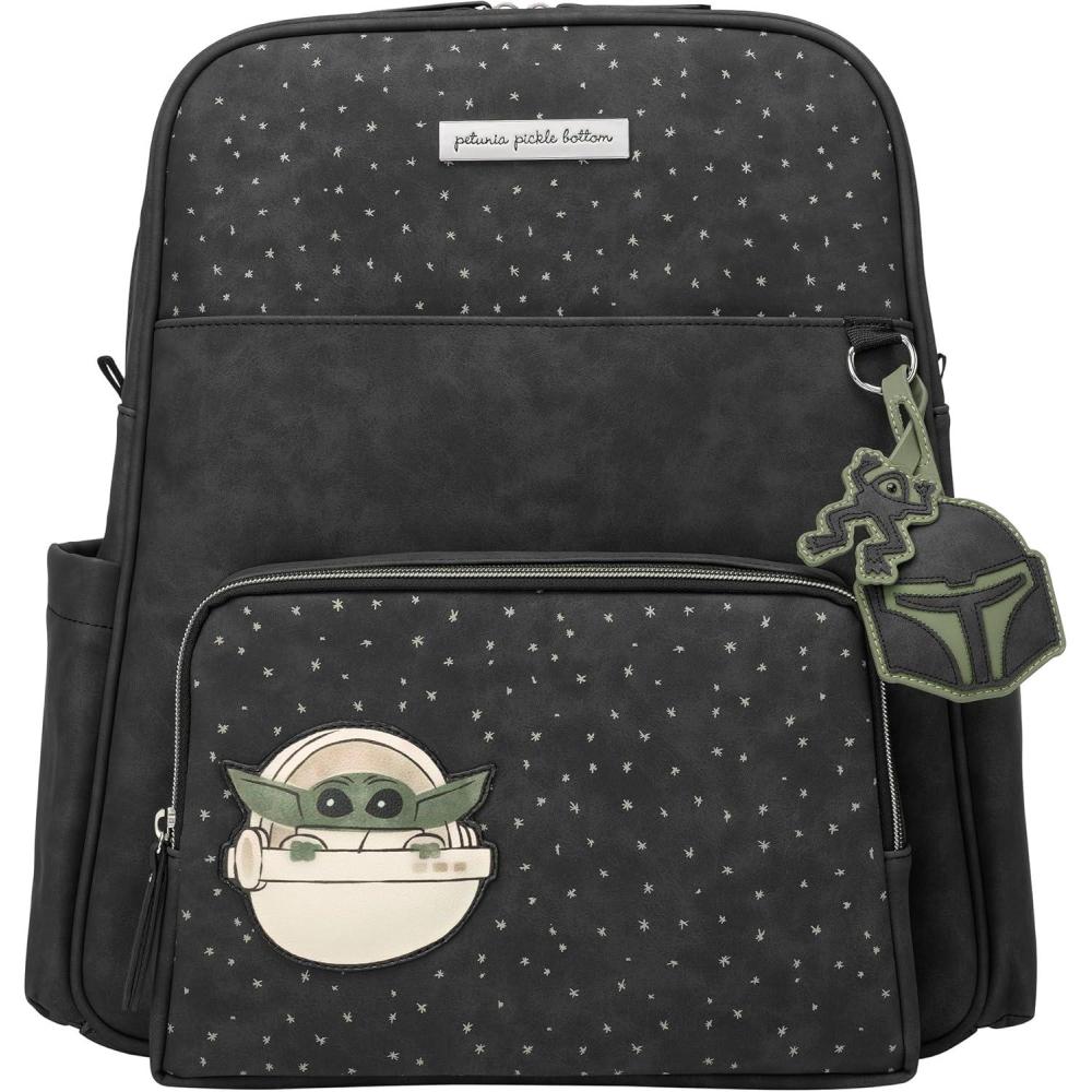 imagePetunia Pickle Bottom Sync Backpack Diaper Bag for Parents Stylish and Spacious Disney Star Wars The ChildThe Child