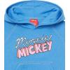 imageAmazon Essentials Disney  Marvel  Star Wars  Frozen  Princess Girls and Toddlers Fleece Pullover Hoodie SweatshirtBlue Minnie Mickey