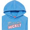 imageAmazon Essentials Disney  Marvel  Star Wars  Frozen  Princess Girls and Toddlers Fleece Pullover Hoodie SweatshirtBlue Minnie Mickey